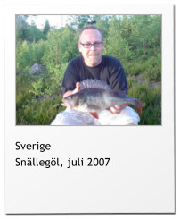 Sverige Snällegöl, juli 2007