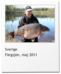 Sverige Färgsjön, maj 2011