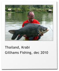 Thailand, Krabi Gillhams Fishing, dec 2010